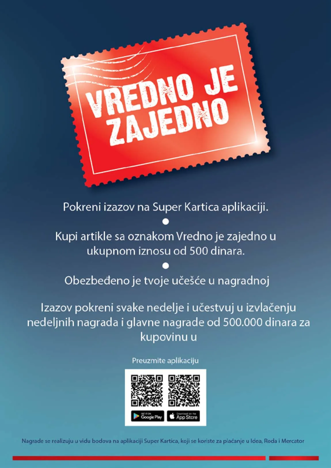 Idea kataloška akcija sniženja