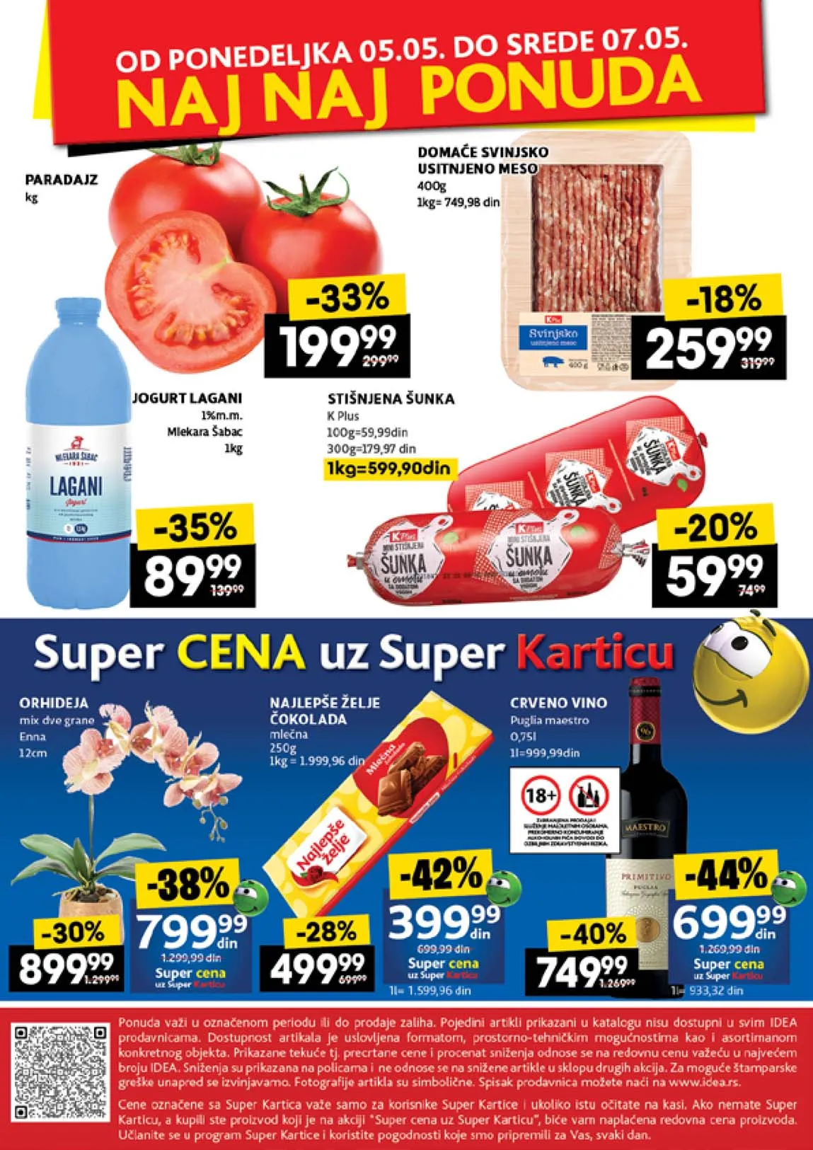 Idea kataloška akcija sniženja