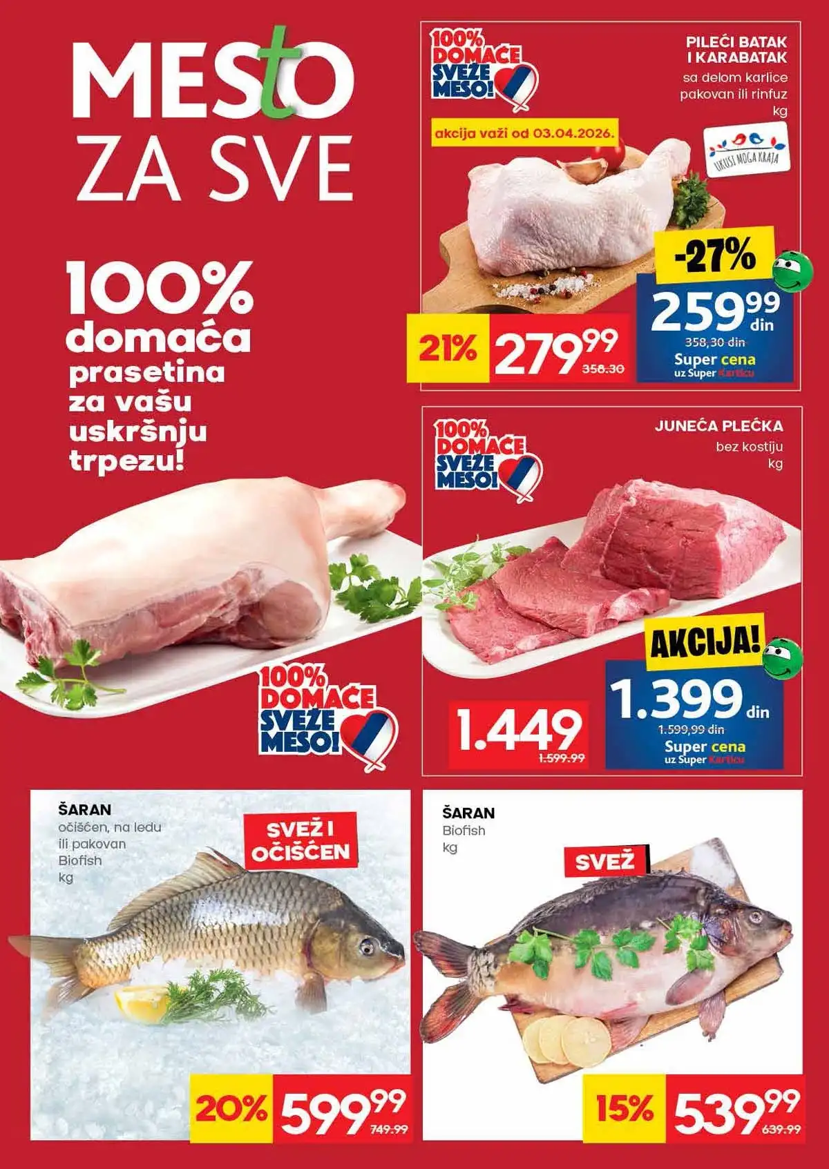 IDEA katalog sniženja do 08. aprila 2026 – strana 16 IDEA akcija do 08. aprila 2026 strana 16 prehrambeni proizvodi Srbija