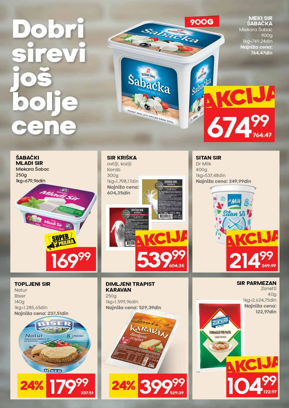 IDEA katalog strana 9 – akcijska ponuda za svakodnevnu kupovinu