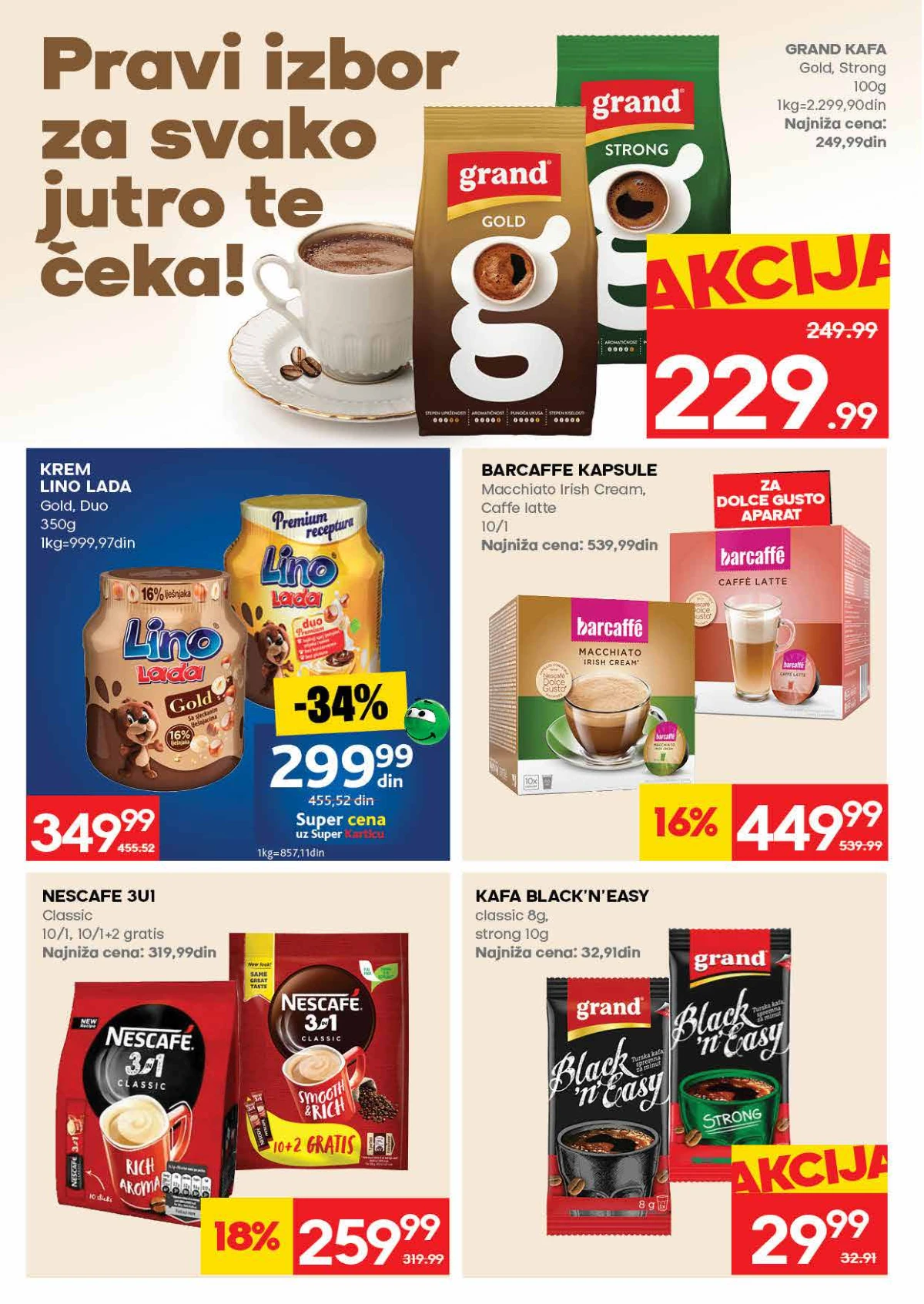 IDEA katalog strana 16 – akcijska ponuda za svakodnevnu kupovinu