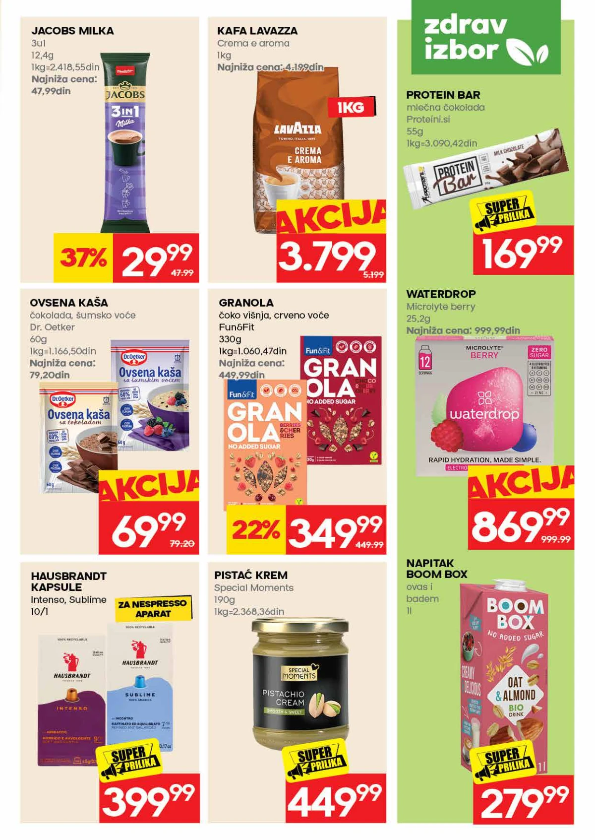 IDEA katalog strana 17 – akcijska ponuda za svakodnevnu kupovinu