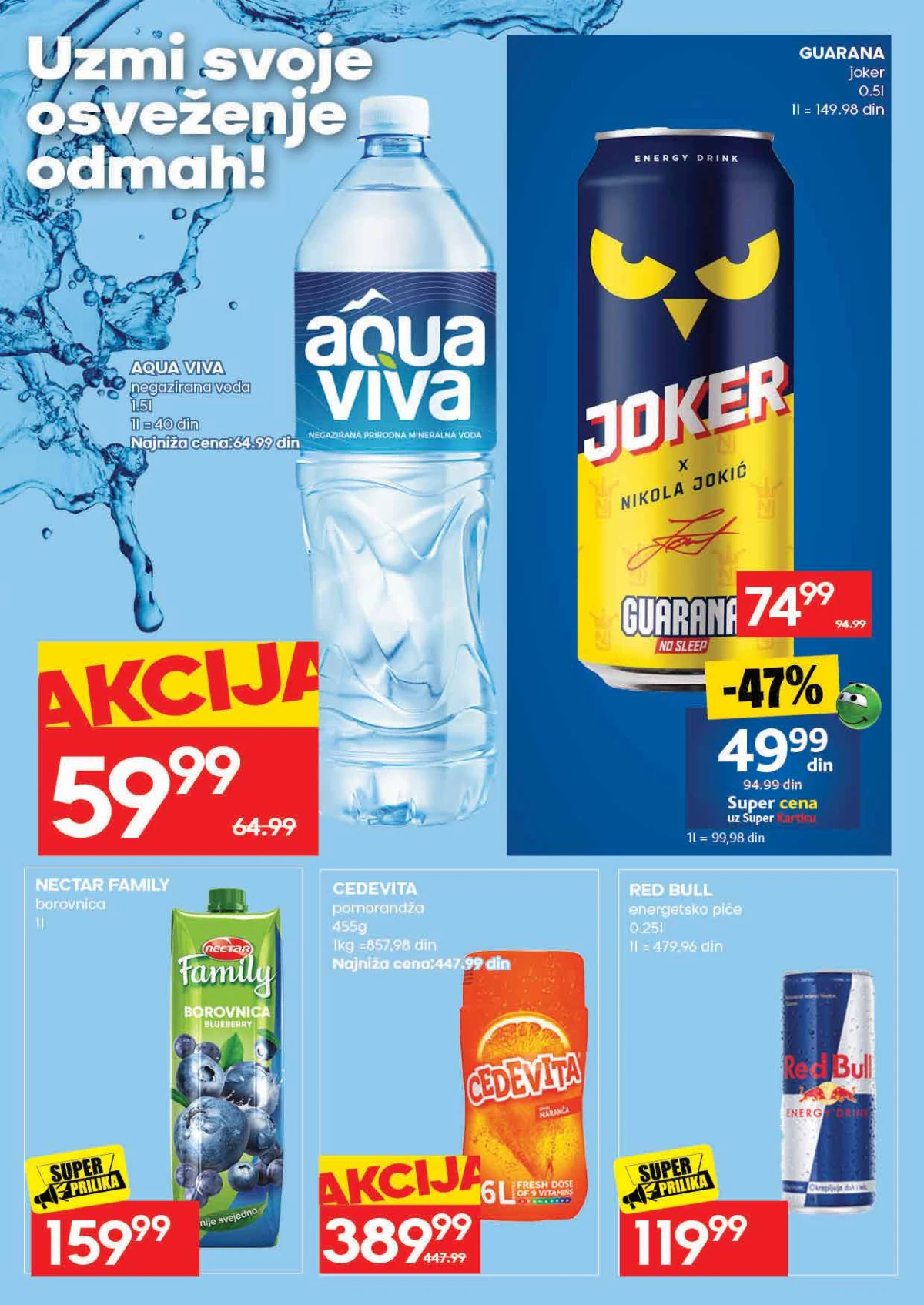 IDEA katalog strana 25 – akcijska ponuda za svakodnevnu kupovinu