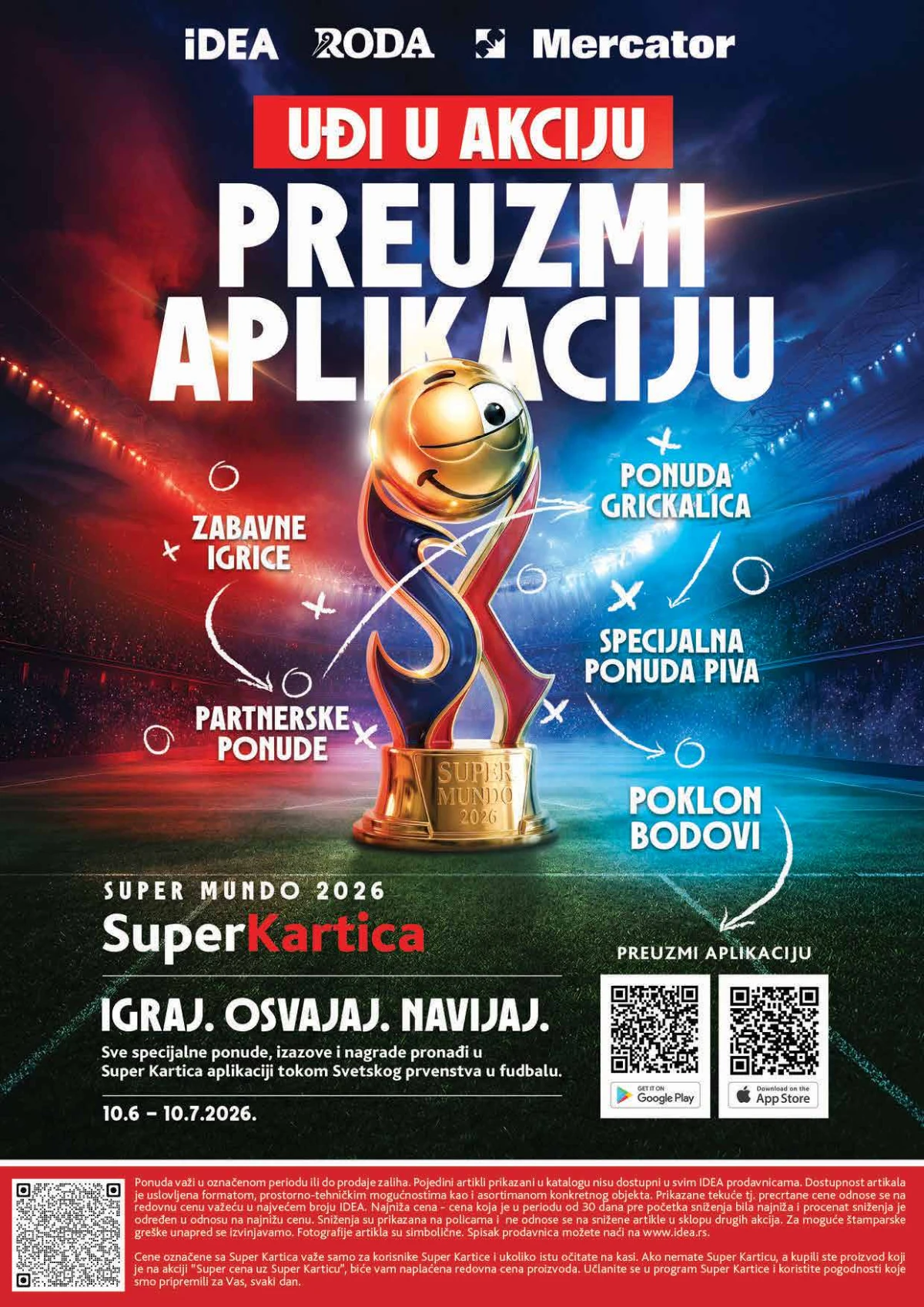 IDEA katalog strana 32 – završna strana nedeljnog kataloga
