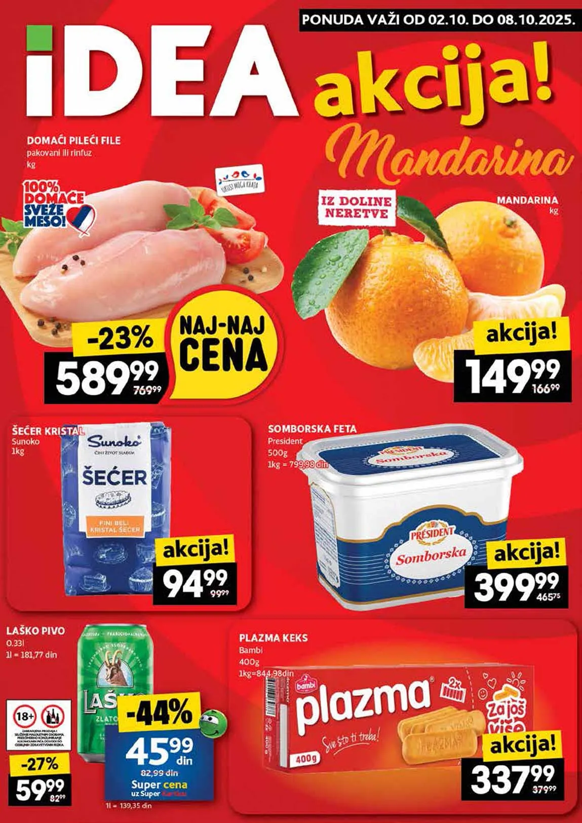 Idea kataloška akcija sniženja