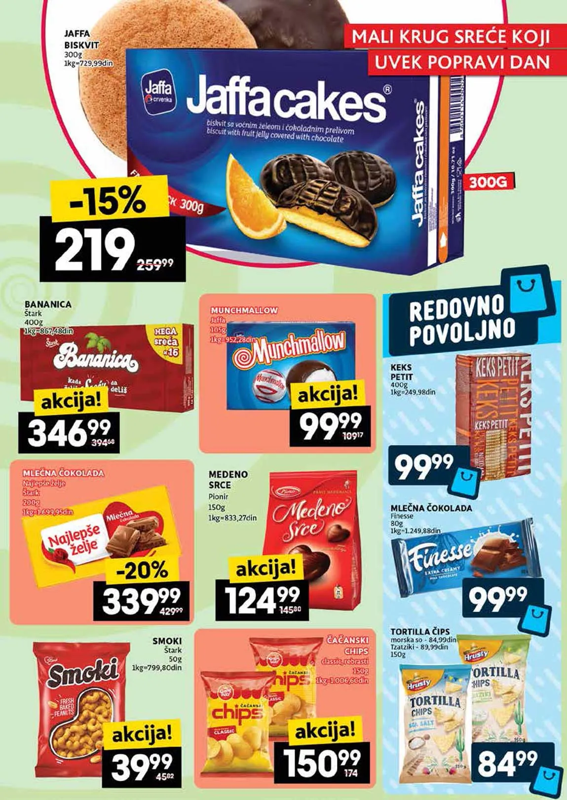 Idea kataloška akcija sniženja
