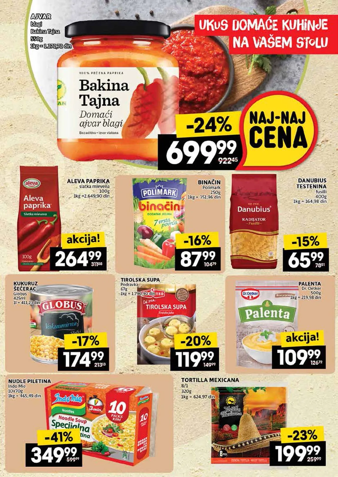 Idea kataloška akcija sniženja