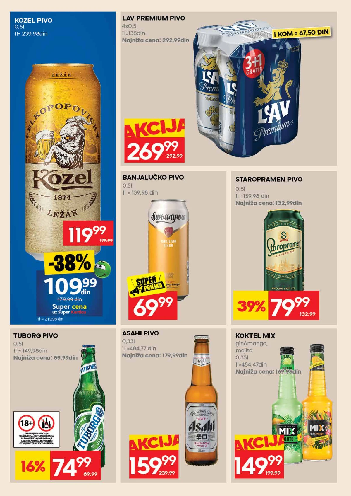 IDEA katalog strana 26 – testenina, ulje i pirinač na sniženju