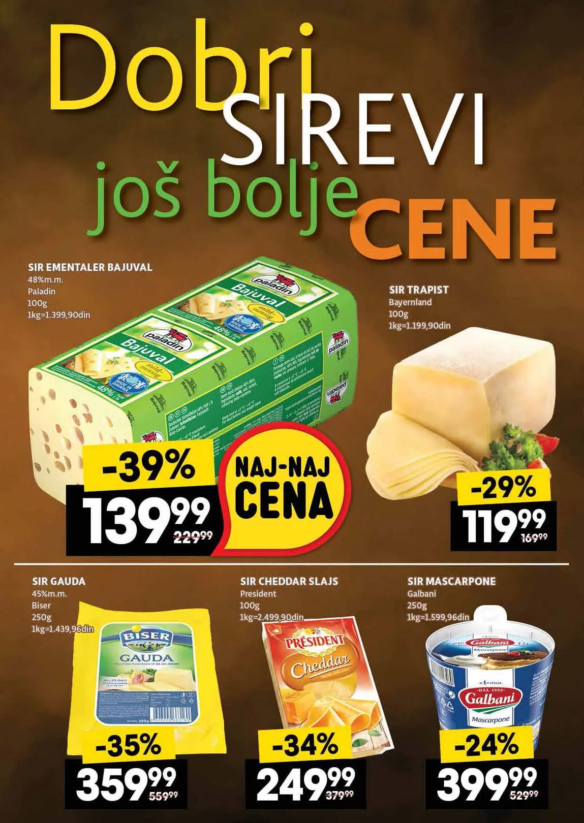 Idea kataloška akcija sniženja