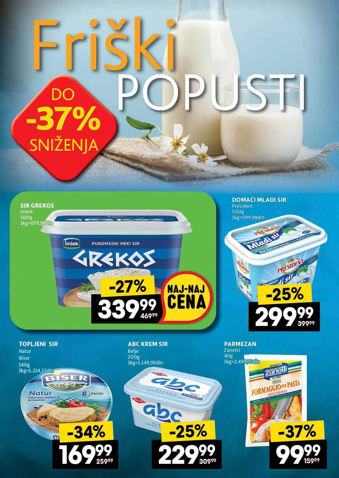 Idea kataloška akcija sniženja