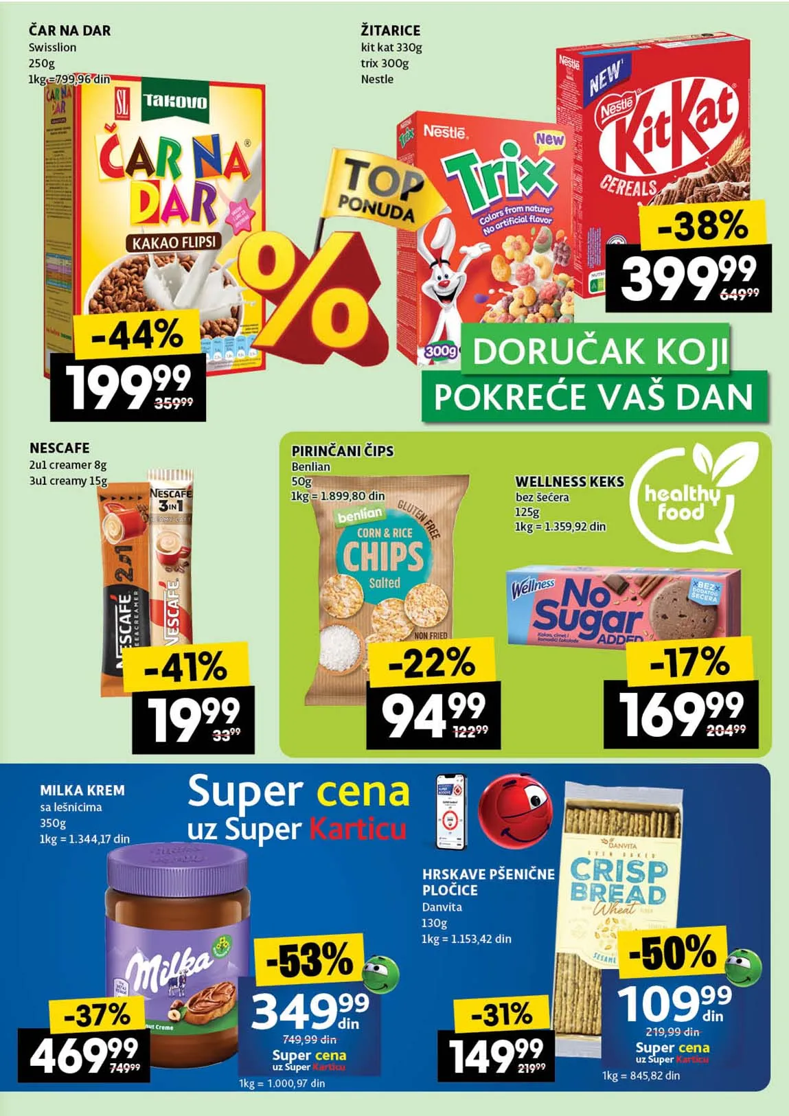Idea kataloška akcija sniženja