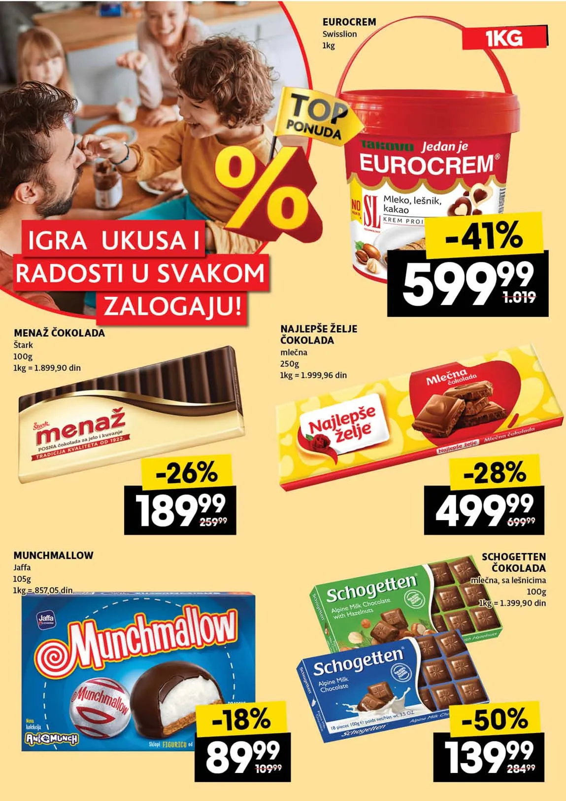 Idea kataloška akcija sniženja
