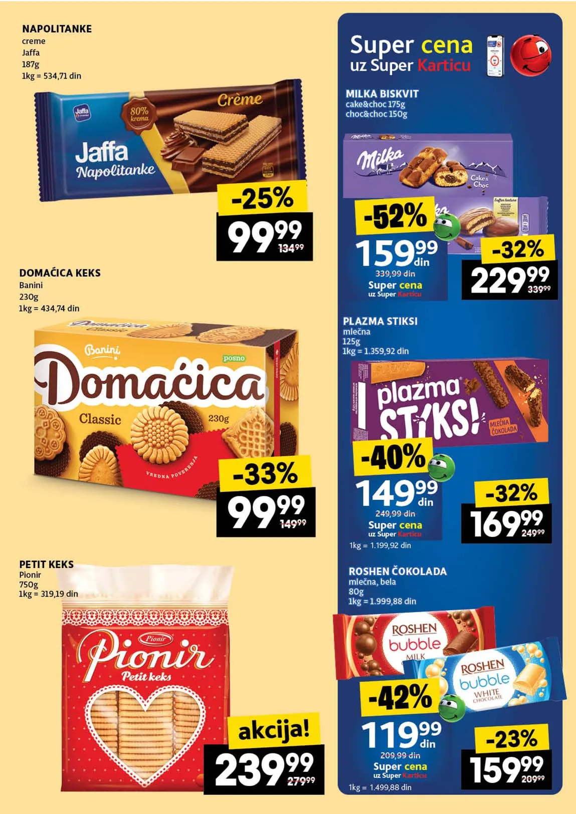 Idea kataloška akcija sniženja
