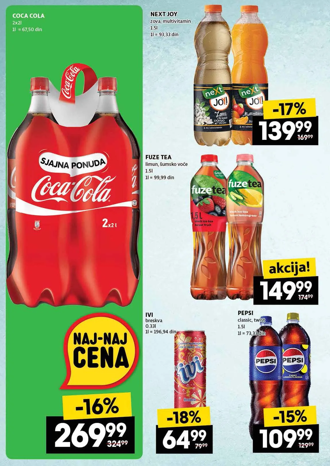 Idea kataloška akcija sniženja