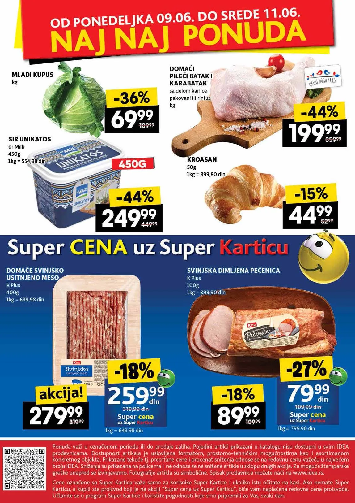Idea kataloška akcija sniženja