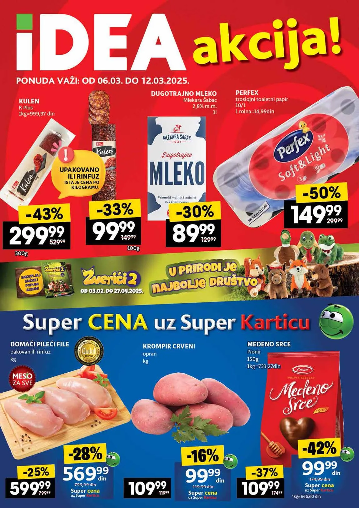 Idea akcija Nedeljni katalog sniženja do 12.03.2025