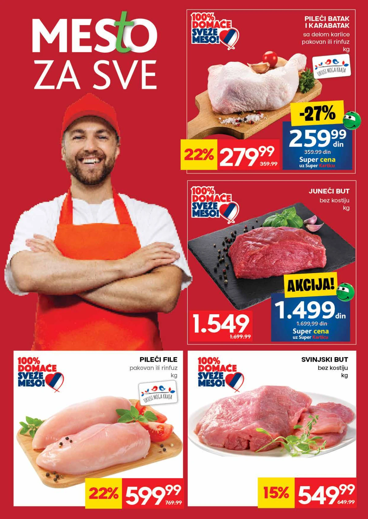 IDEA nedeljna akcija do 13. maja 2026 strana 4 meso i mlečni proizvodi Srbija