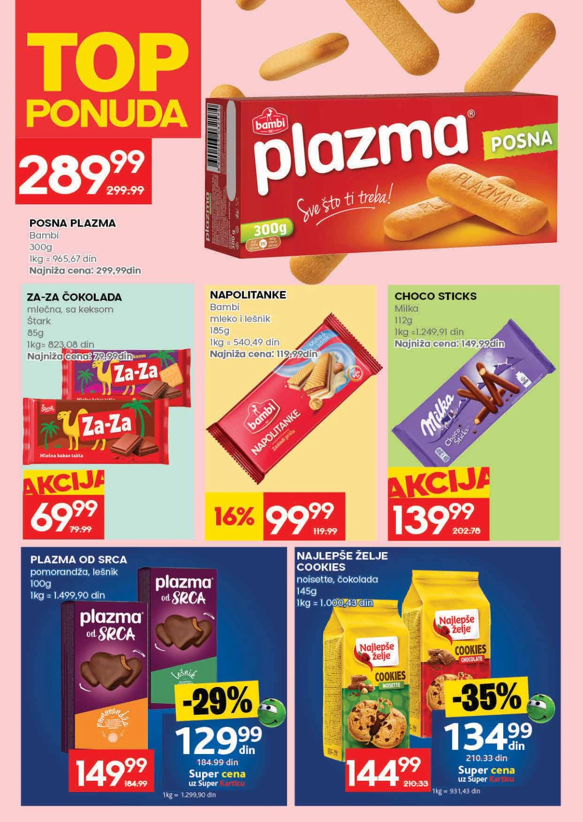 Tunjevina sardine pastete i proizvodi iz ostave
