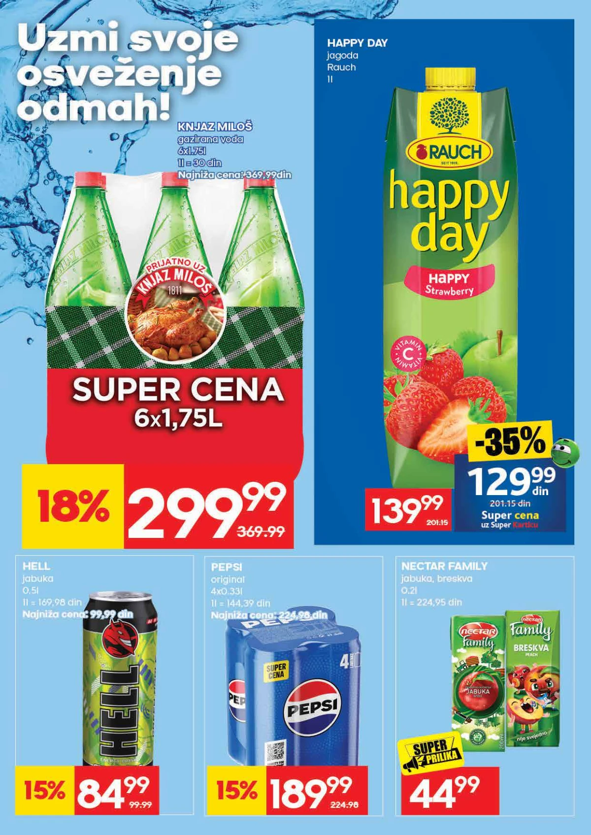 Cokolade kroasani bombone i keksi na akciji