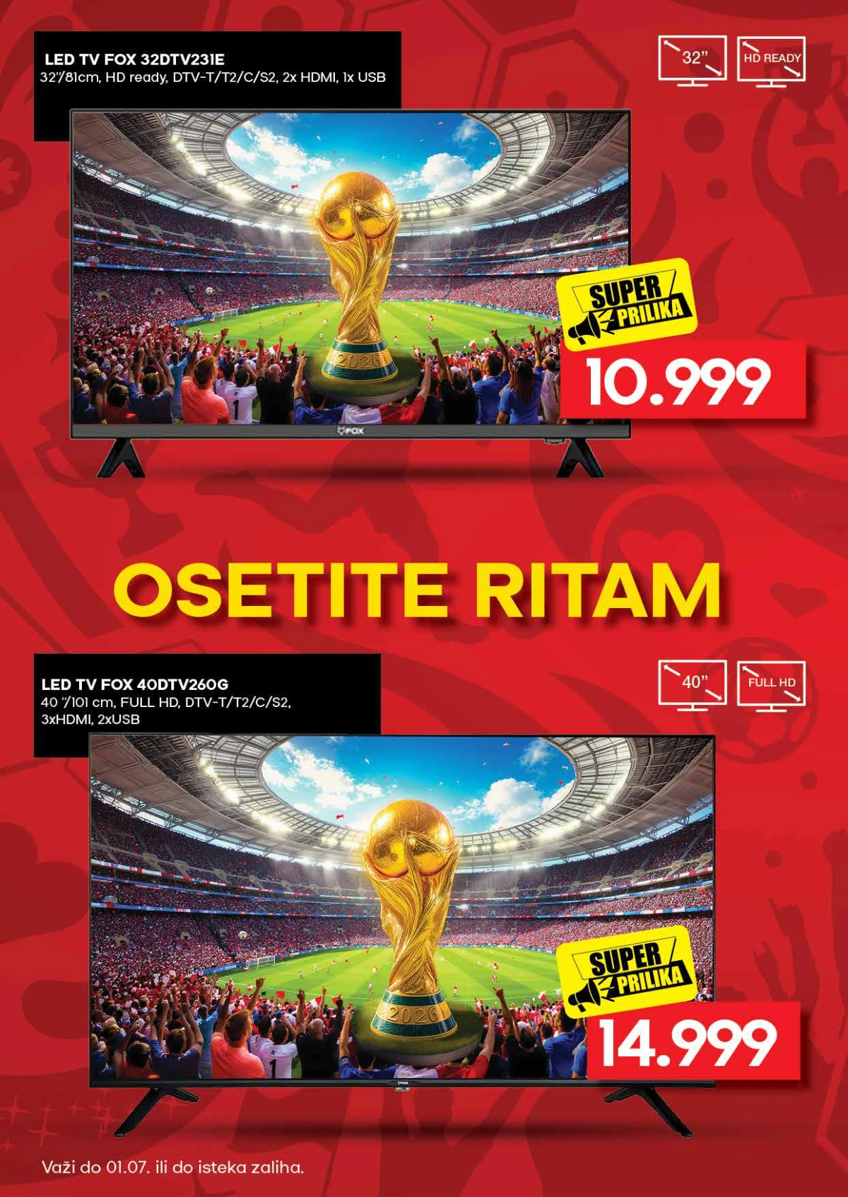 Televizori na akciji IDEA katalog
