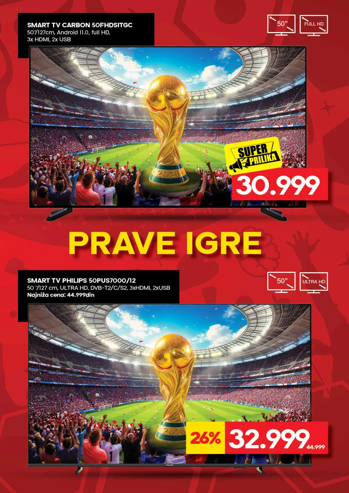 Smart televizori i multimedija na akciji