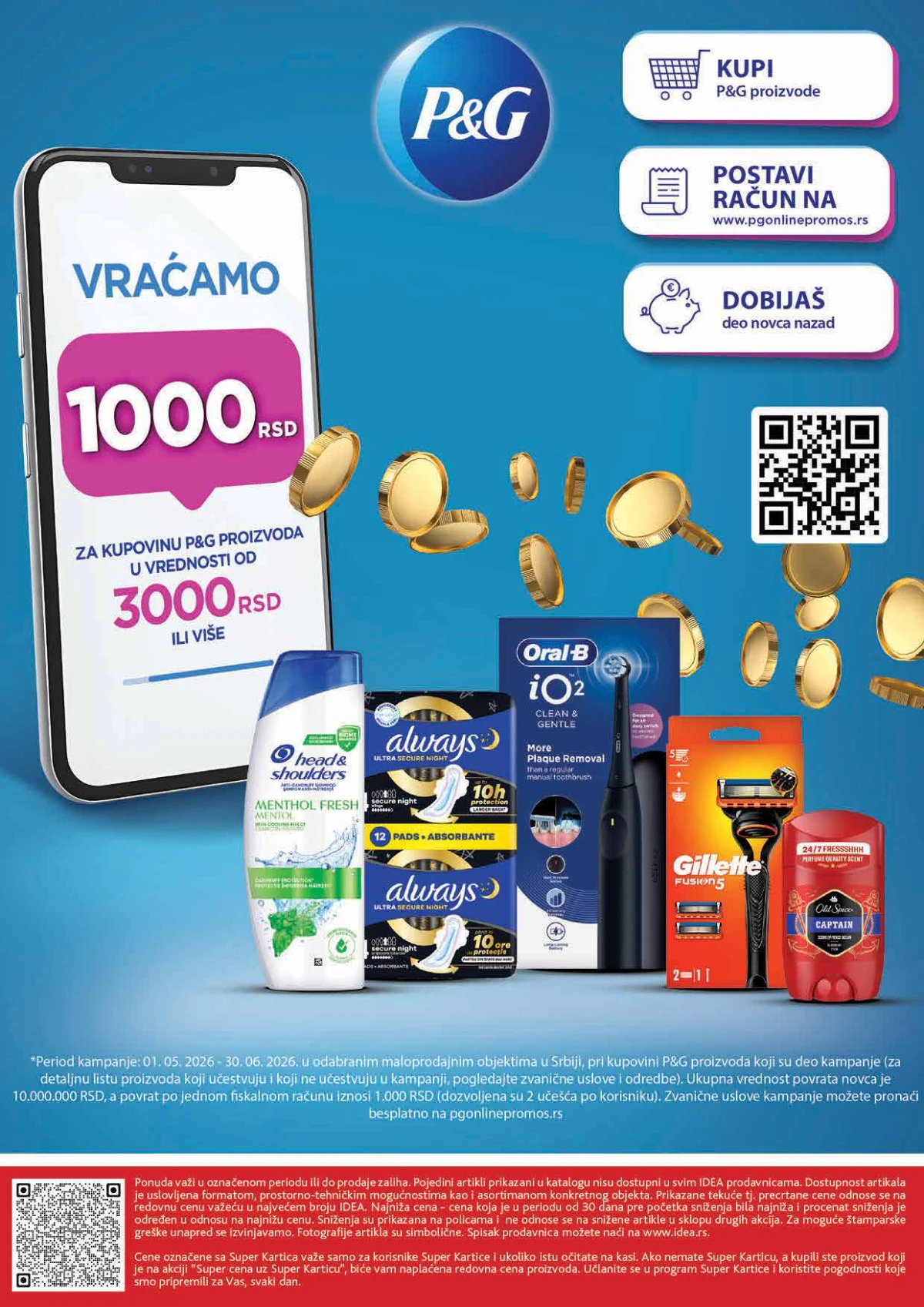 PG promocija i povrat novca IDEA akcija