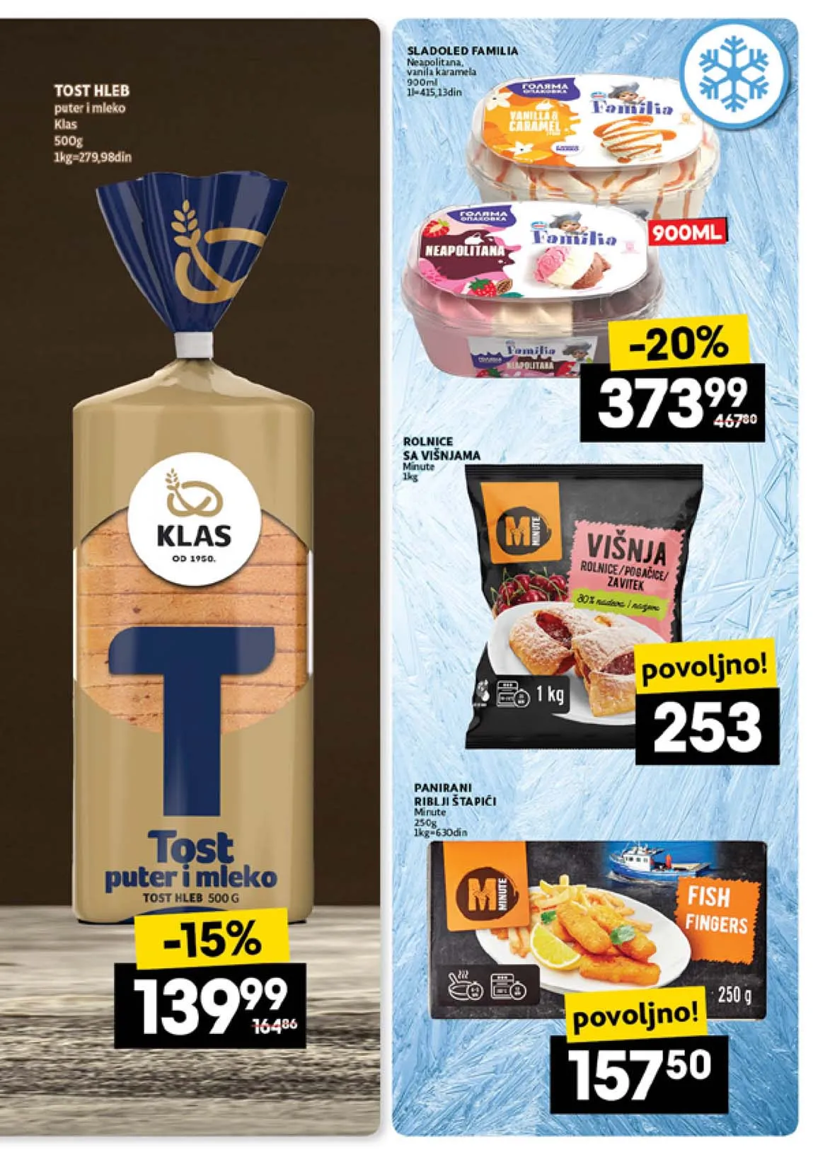 Idea kataloška akcija sniženja