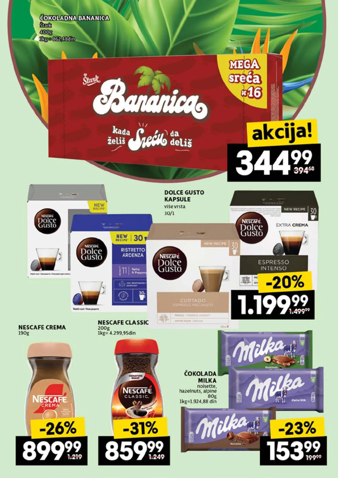 Idea kataloška akcija sniženja