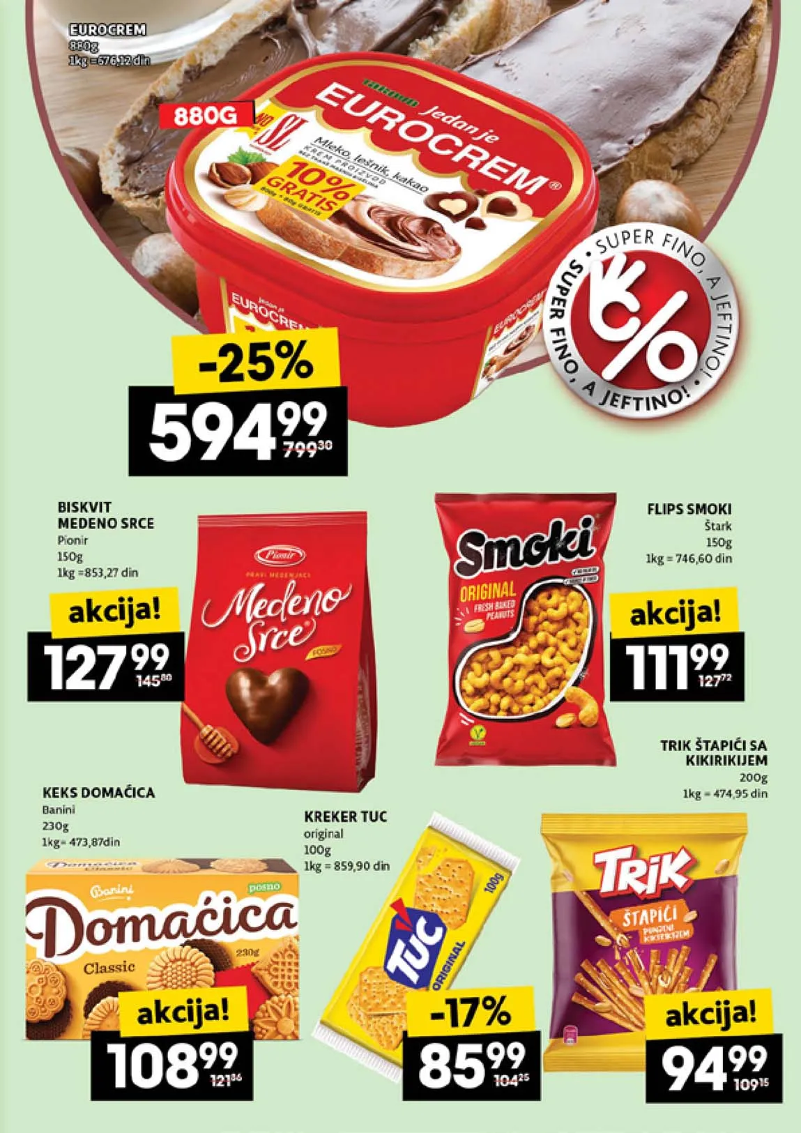 Idea kataloška akcija sniženja