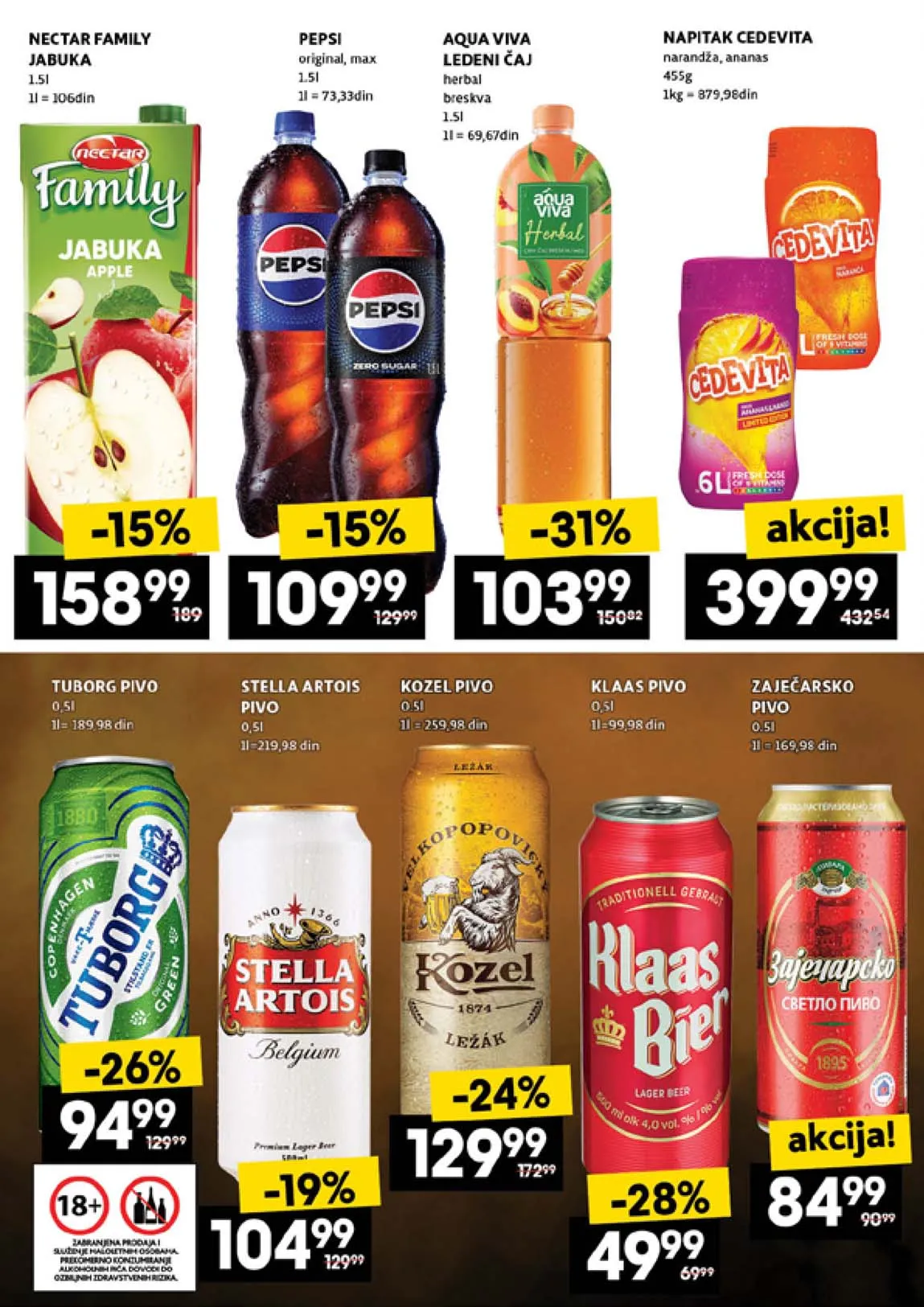 Idea kataloška akcija sniženja