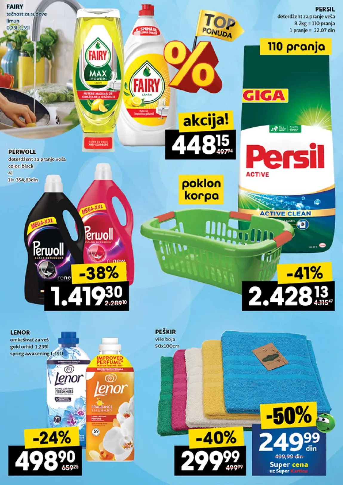 Idea kataloška akcija sniženja