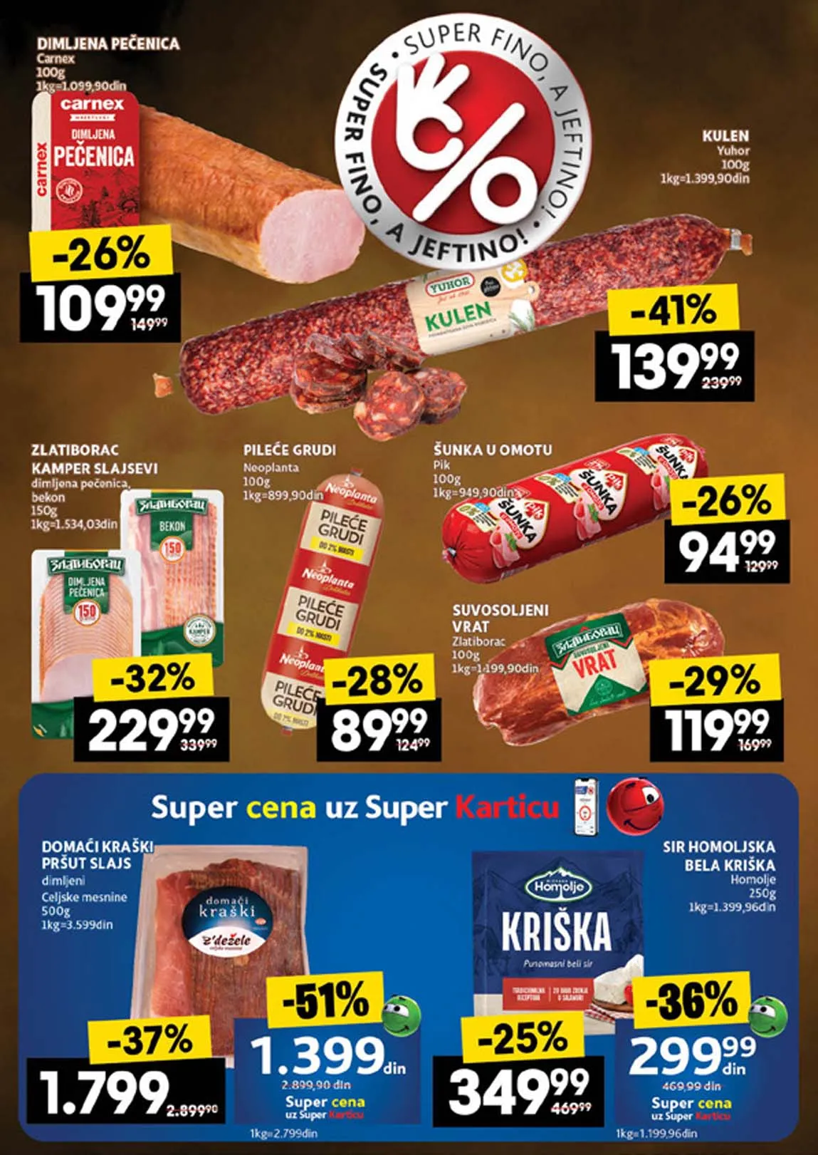 Idea kataloška akcija sniženja