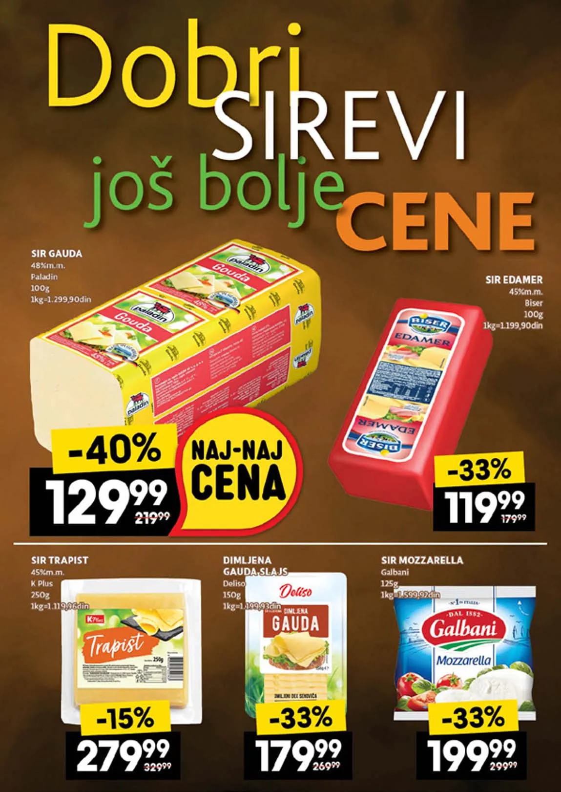 Idea kataloška akcija sniženja