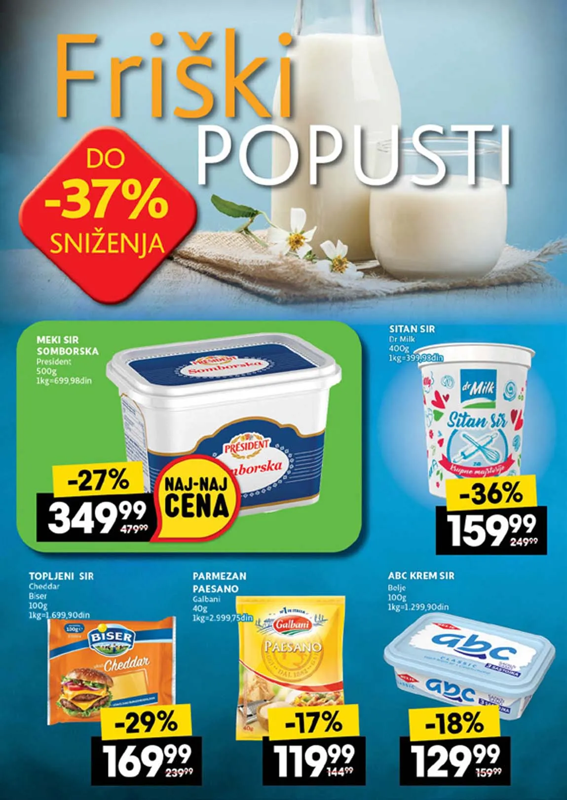 Idea kataloška akcija sniženja