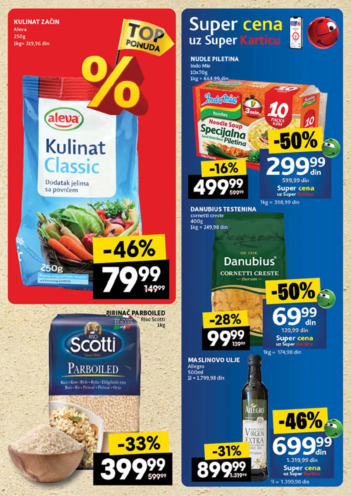 Idea kataloška akcija sniženja