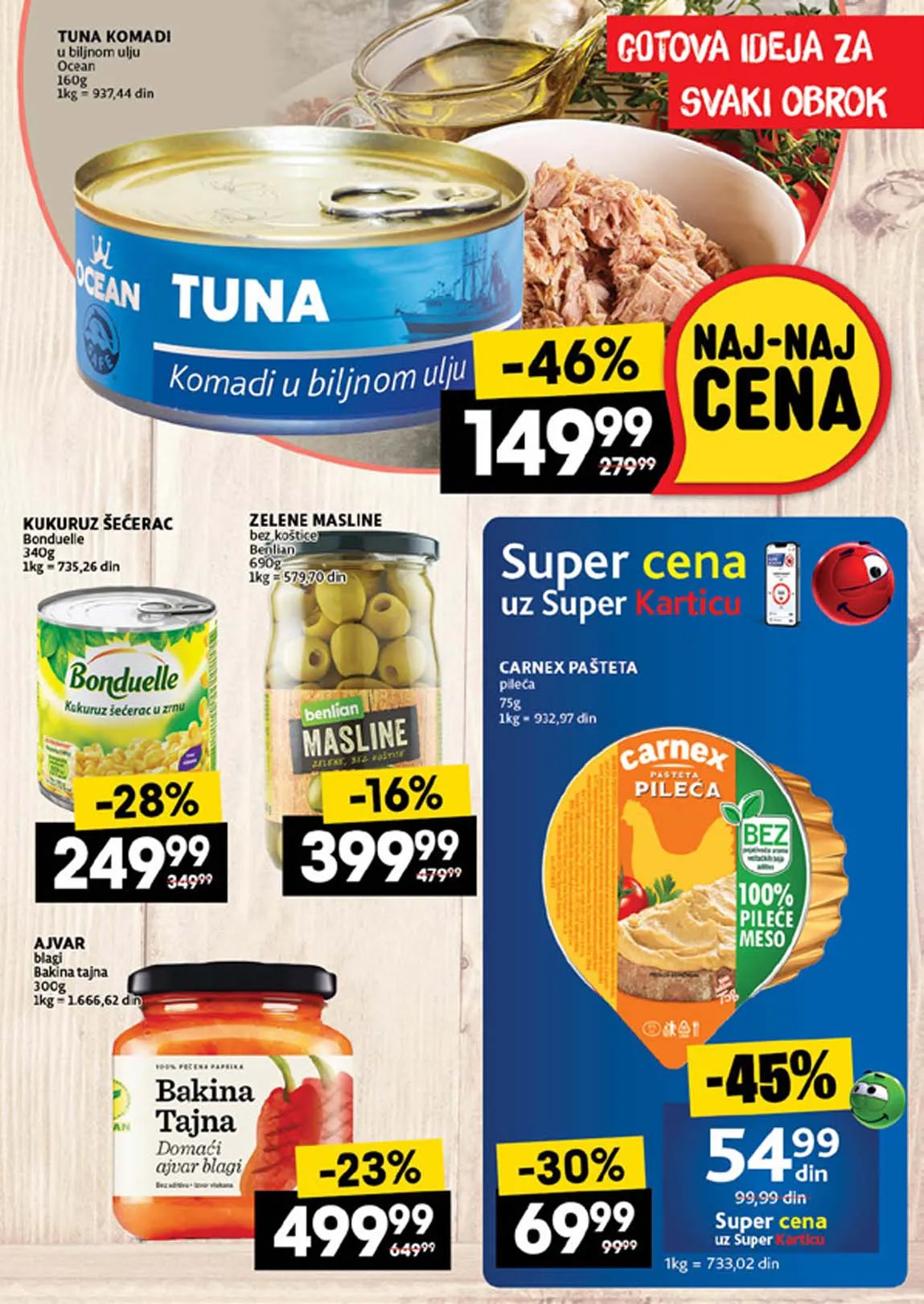 Idea kataloška akcija sniženja