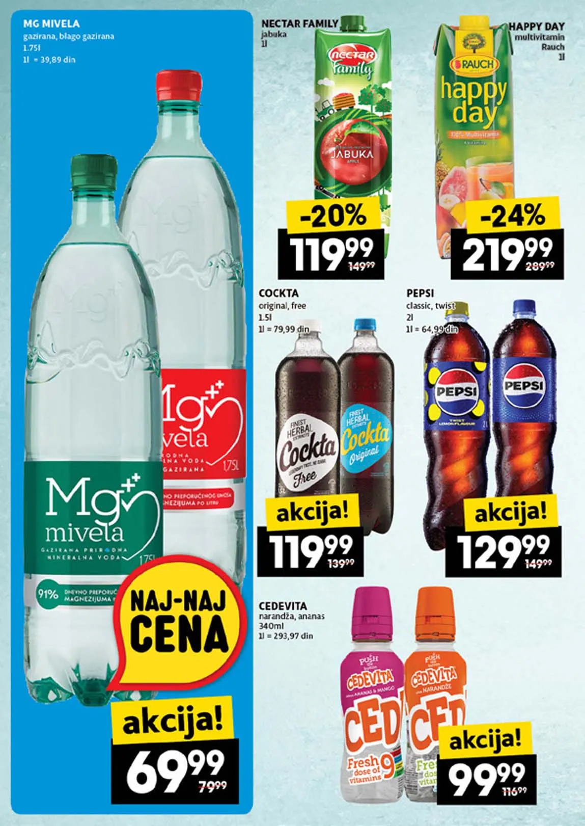 Idea kataloška akcija sniženja