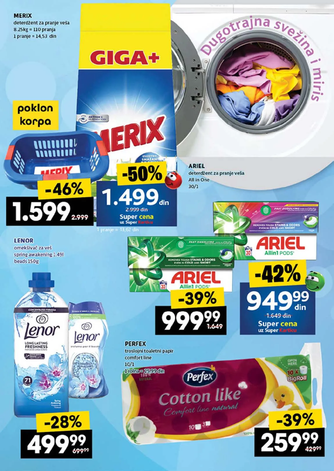Idea kataloška akcija sniženja