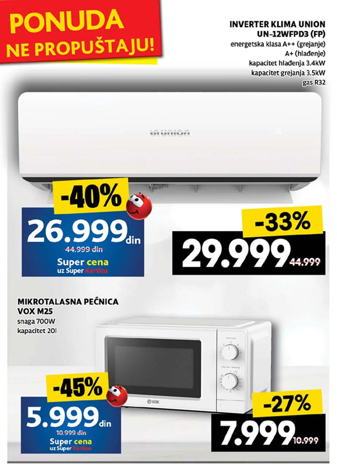 Idea kataloška akcija sniženja