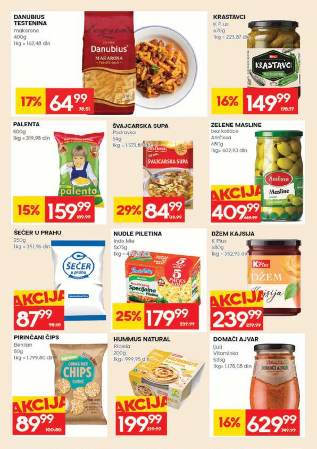 IDEA katalog 14–20.05.2026 – slatkiši i grickalice na akciji IDEA akcija strana 17 – čokolade, keks i grickalice po sniženim cenama