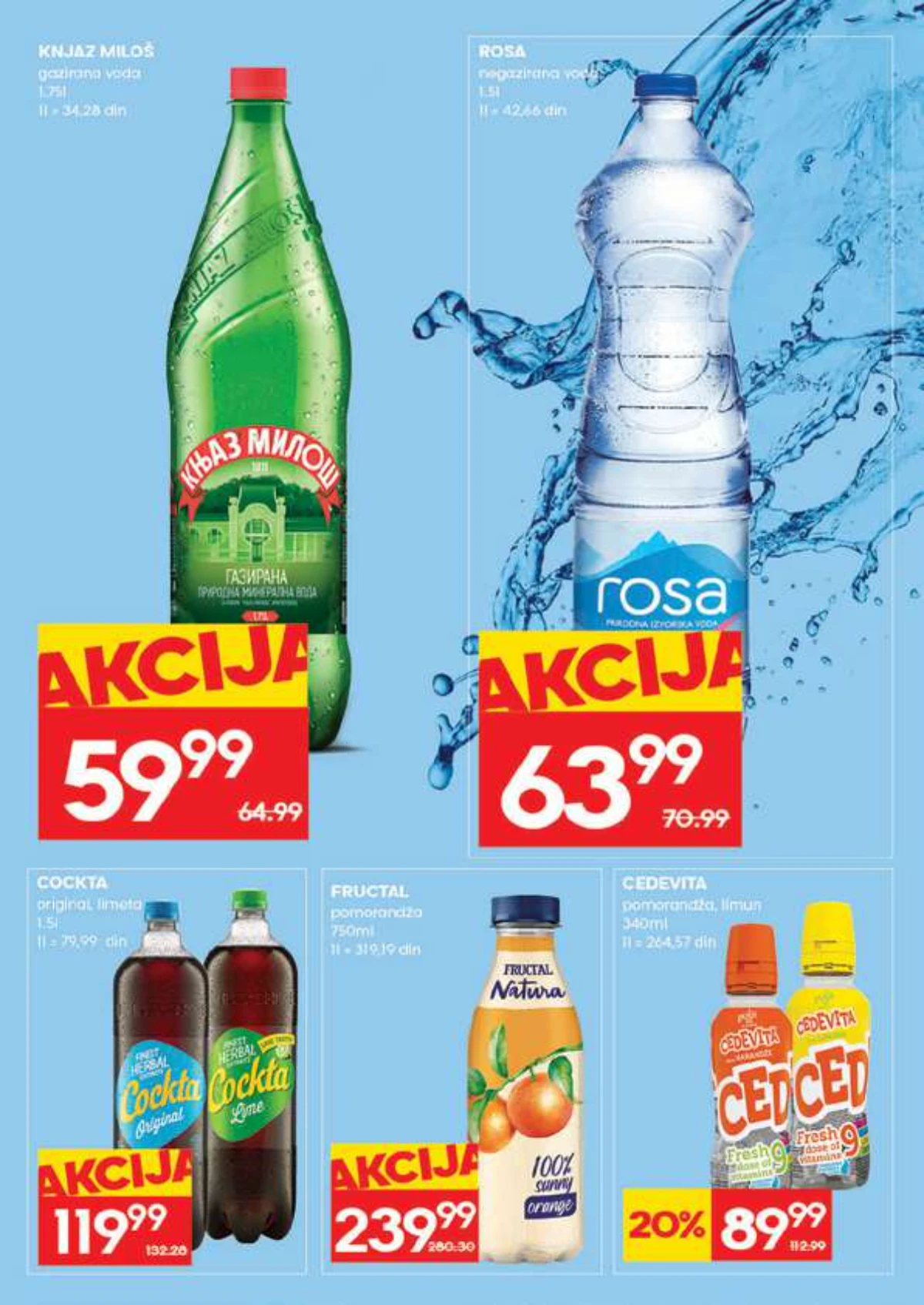 IDEA nedeljni katalog – hrana za kućne ljubimce IDEA akcija strana 24 – granule, konzerve i poslastice za pse i mačke