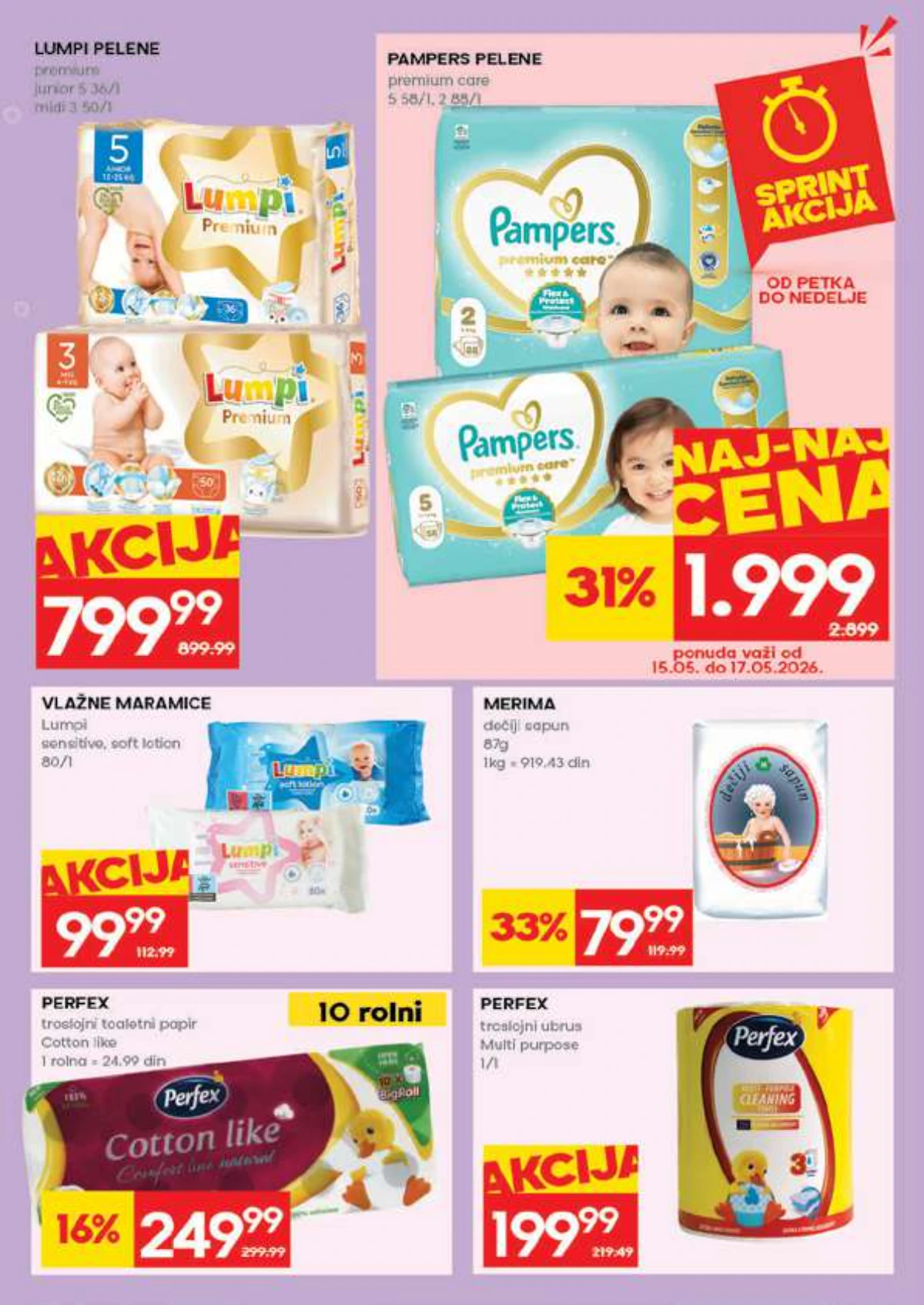 IDEA nedeljna ponuda – sokovi i gazirana pića IDEA katalog strana 29 – Coca-Cola, sokovi i voda na akciji