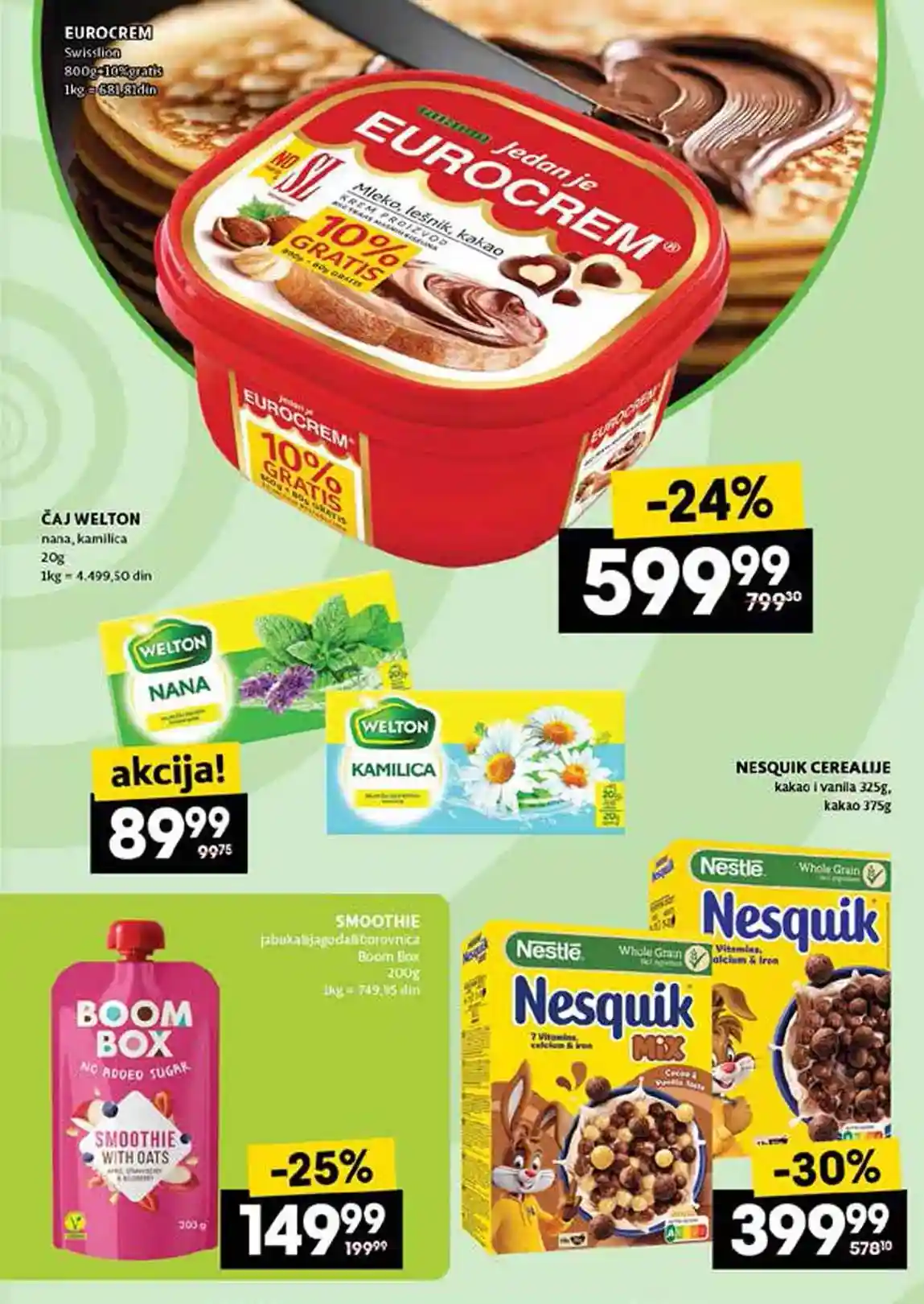 Idea kataloška akcija sniženja