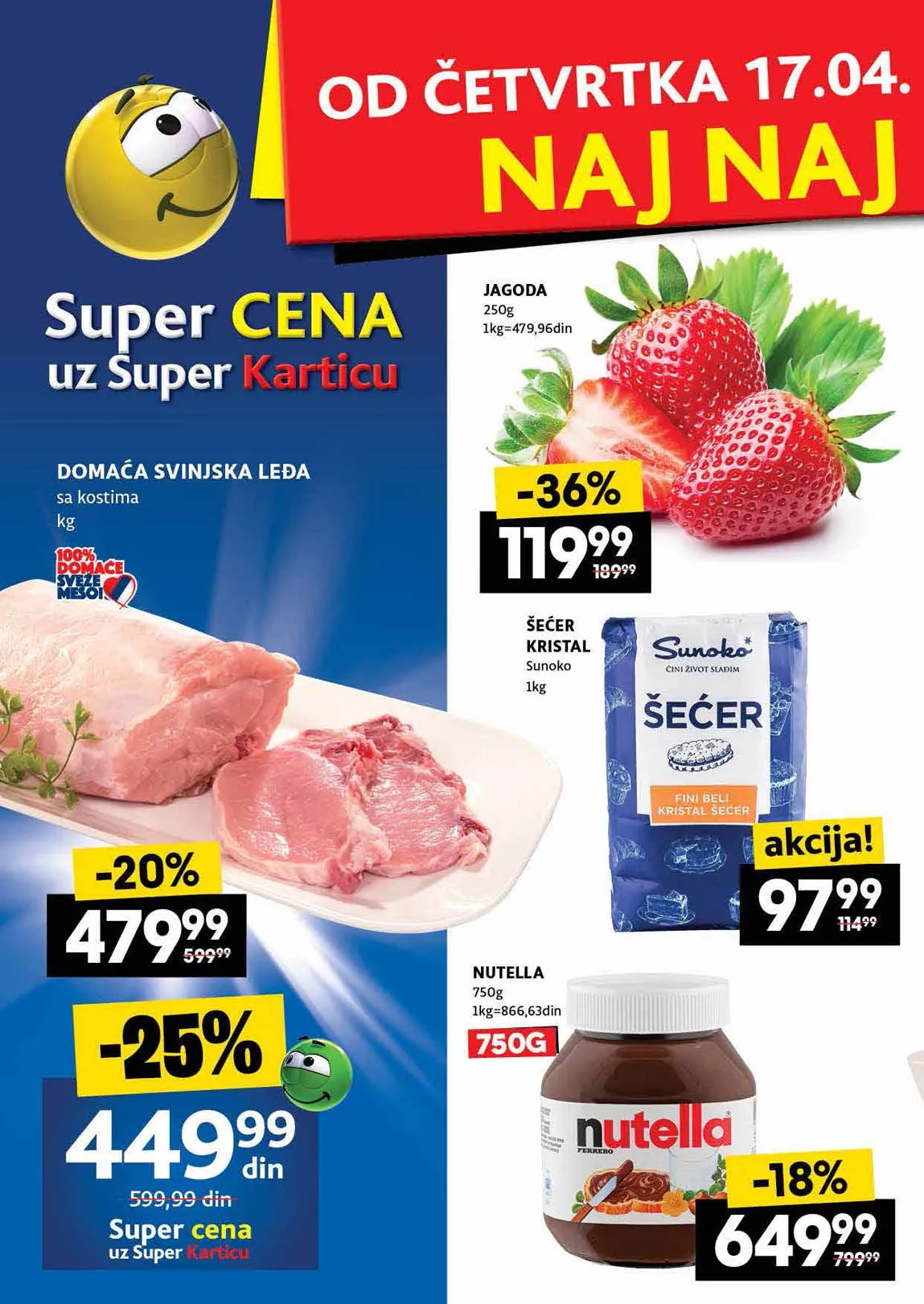 Idea kataloška akcija sniženja