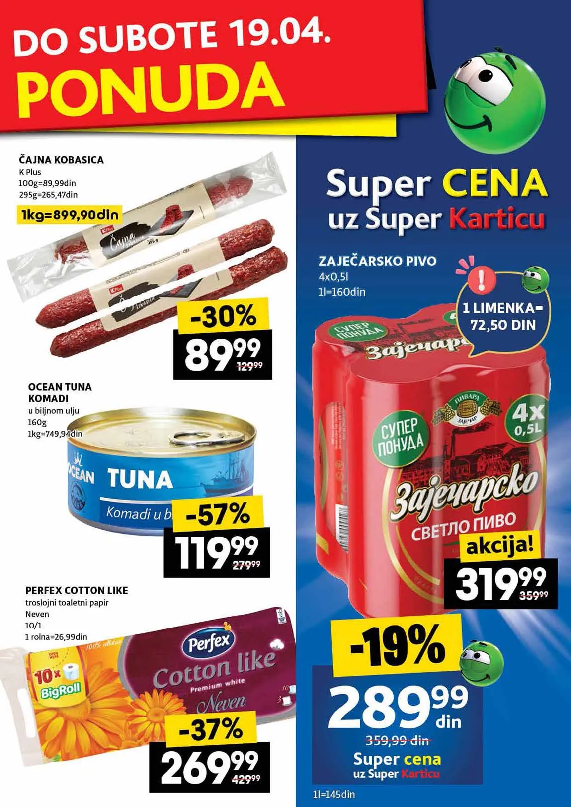 Idea kataloška akcija sniženja
