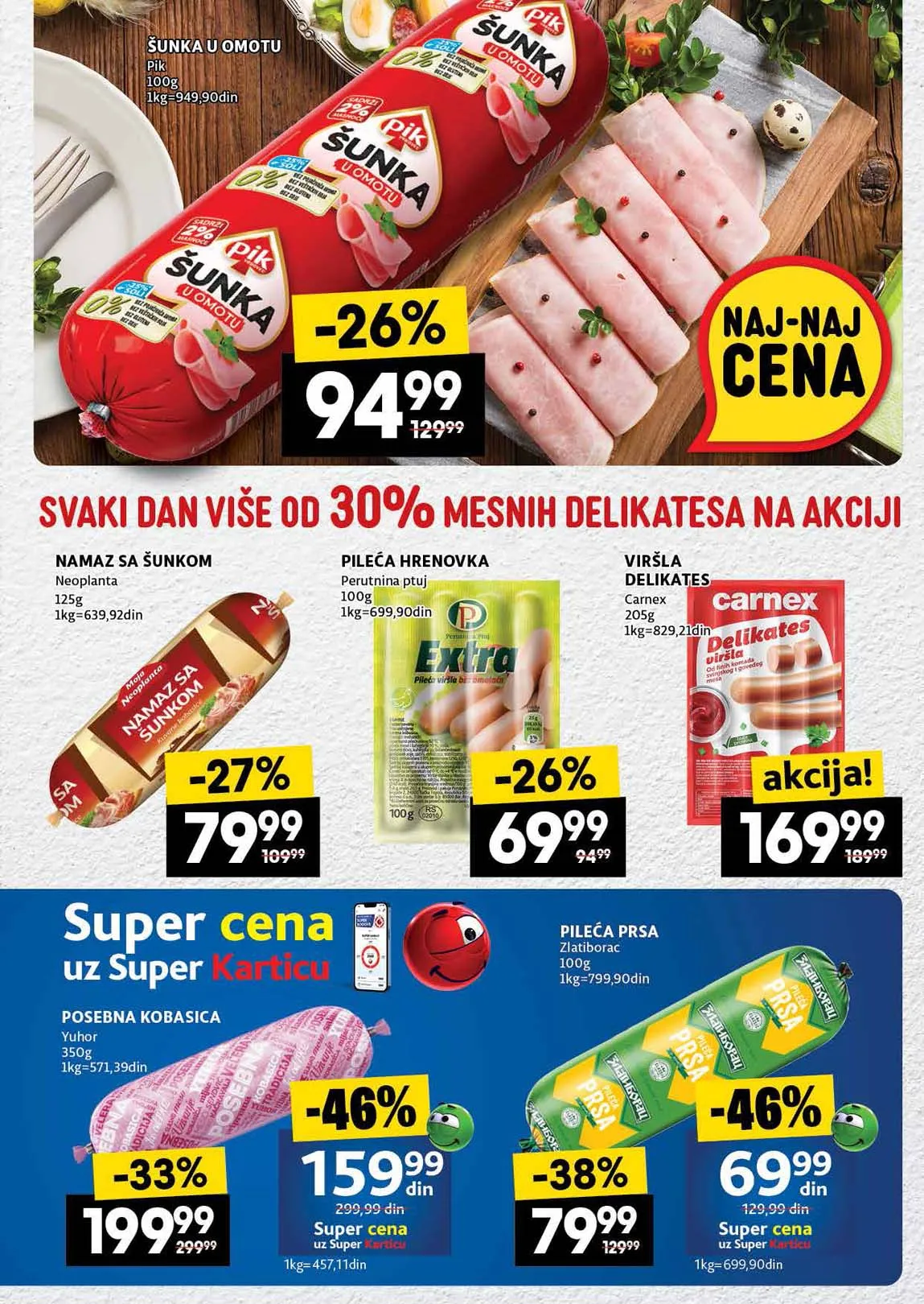 Idea kataloška akcija sniženja