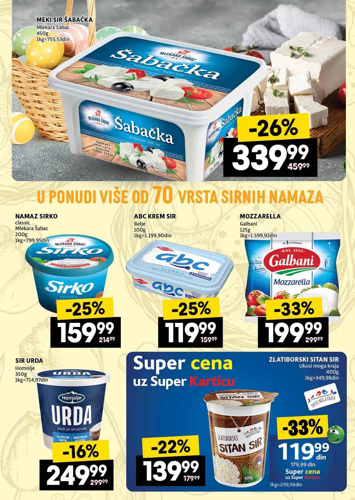 Idea kataloška akcija sniženja