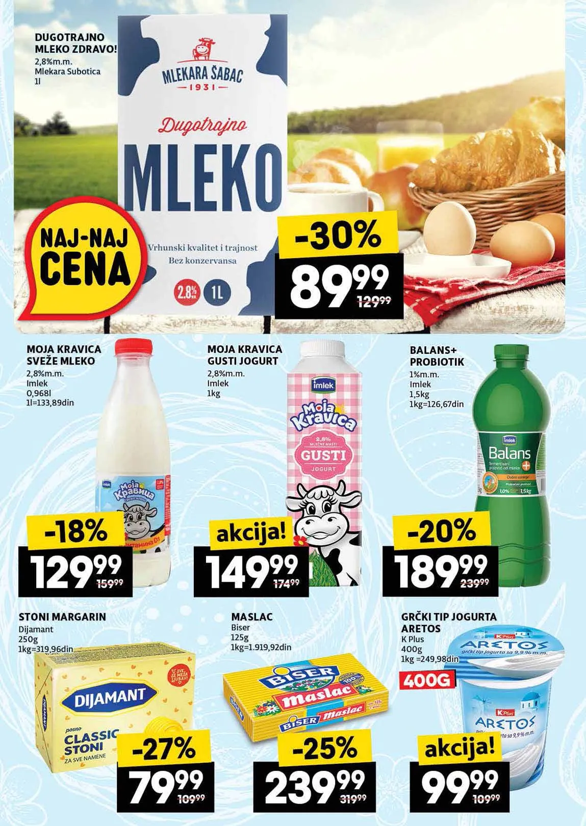 Idea kataloška akcija sniženja