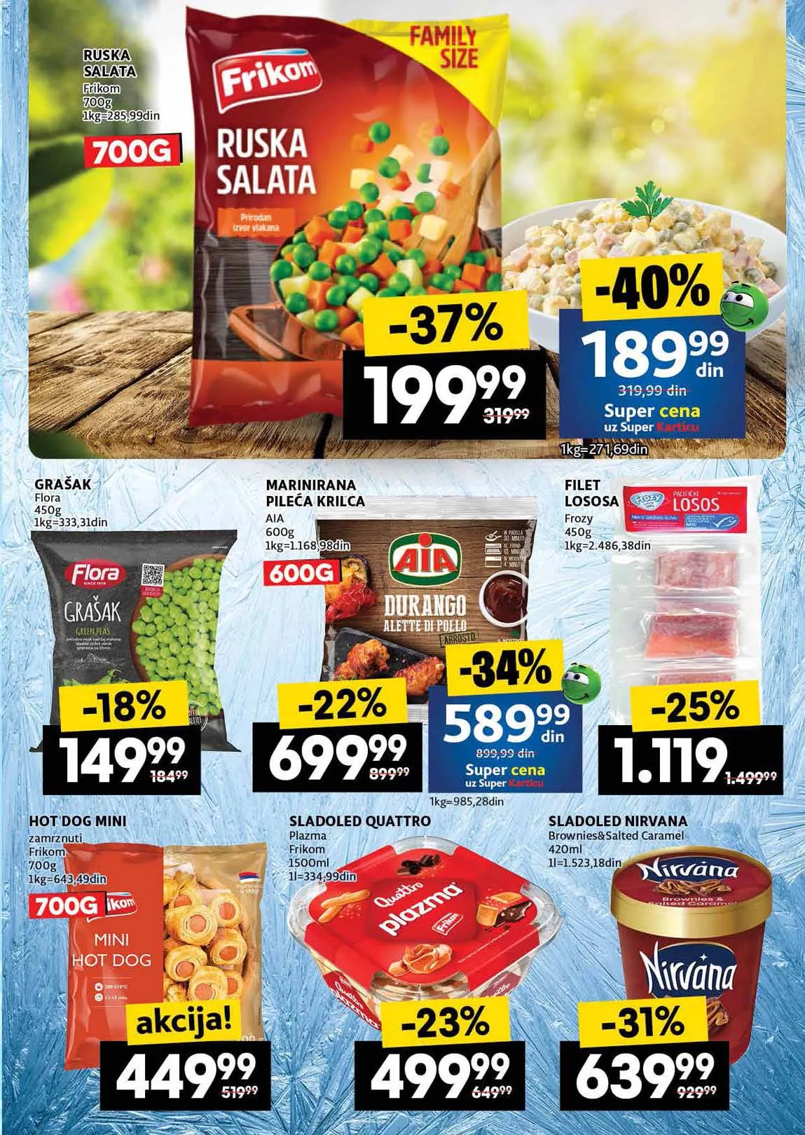 Idea kataloška akcija sniženja
