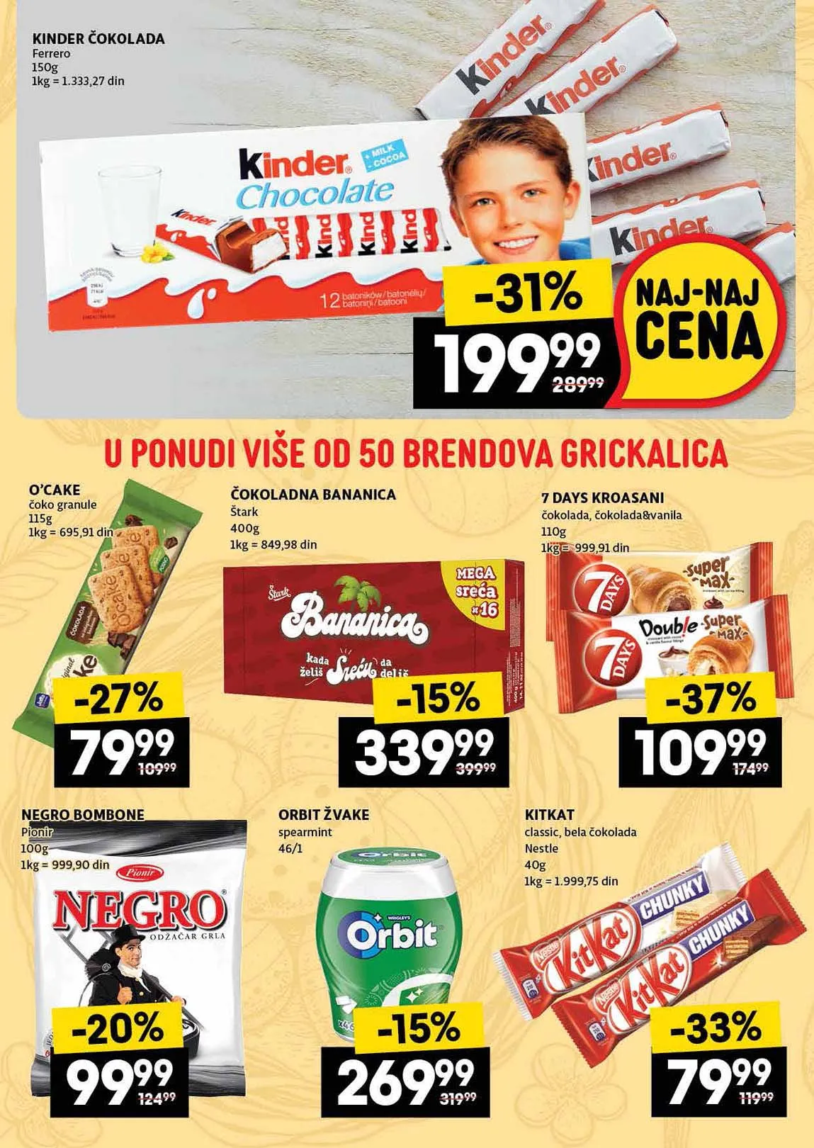 Idea kataloška akcija sniženja